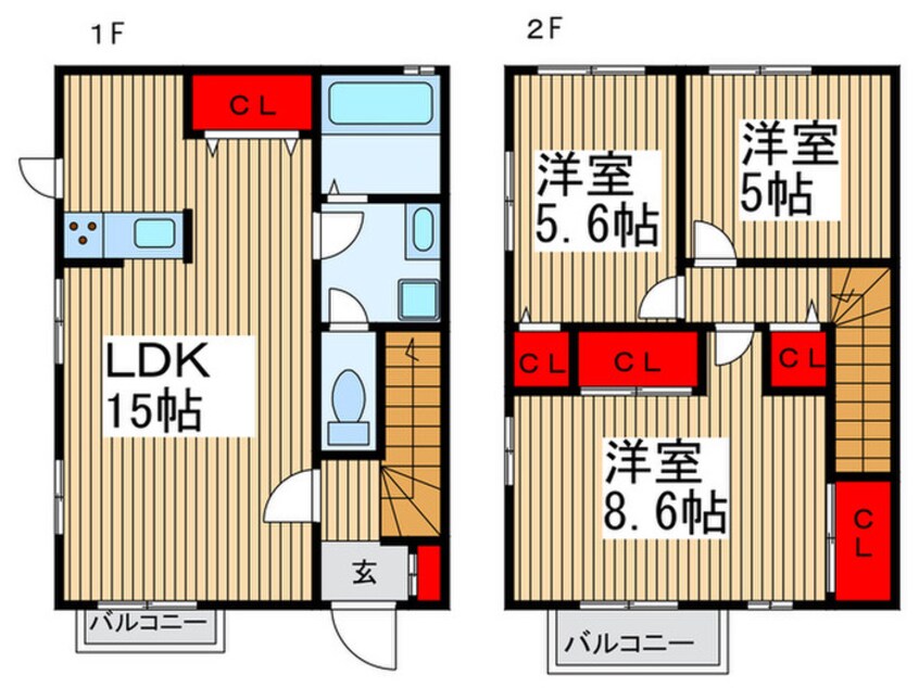 間取図 ルエルＡ