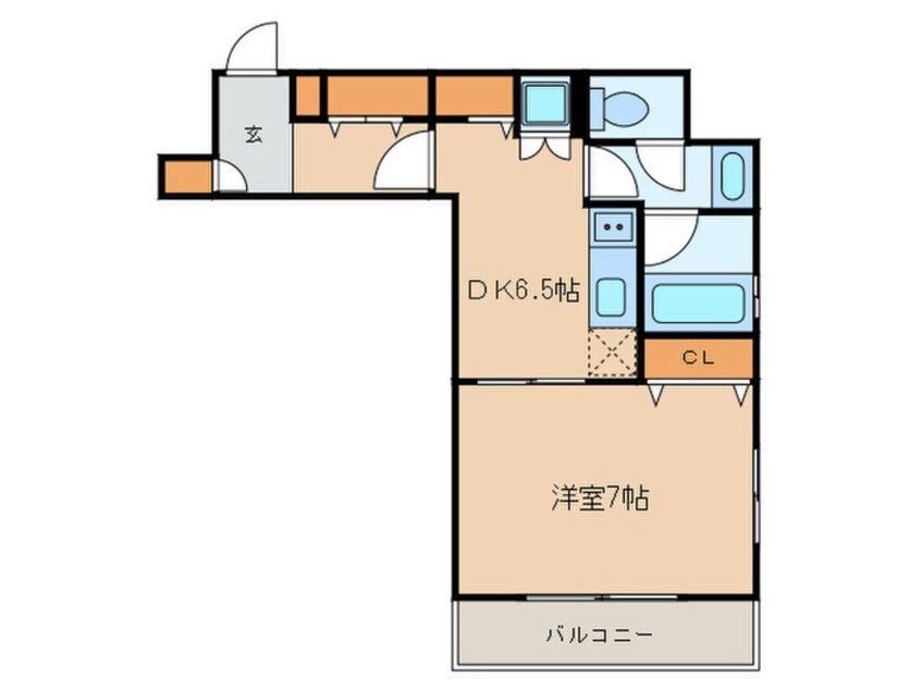 間取図 コンフォリア神田神保町