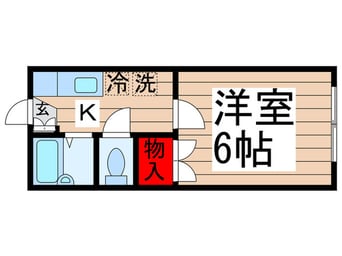 間取図 エクセルコ－ポⅡ