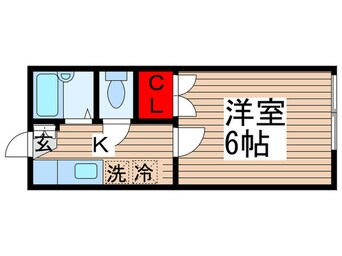 間取図 エクセルコ－ポⅡ