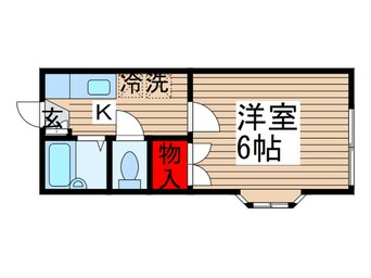 間取図 エクセルコ－ポⅡ