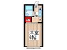 メゾンヤマト（１－５号室） 1Kの間取り