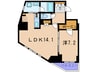ＪＰ　ｎｏｉｅ　小石川富坂 1LDKの間取り