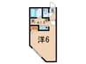 ＺＥＳＴＹ小石川 1Kの間取り