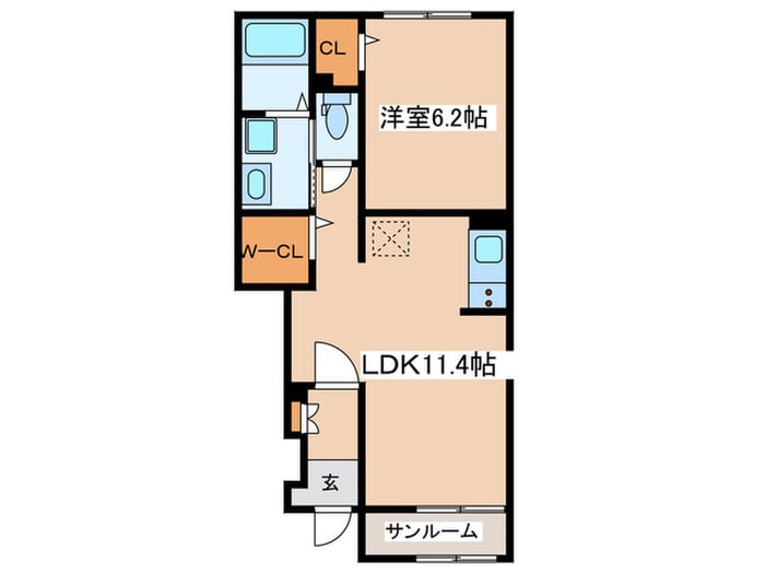 間取り図 むくつる