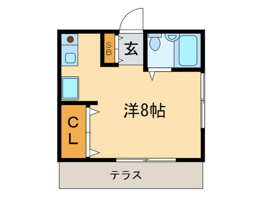 間取図 フェリ－ス上石神井