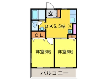 間取図 メゾンサンク