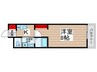 ＨＳ北松戸 1Kの間取り