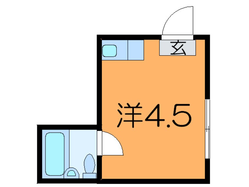 間取図 ヴェ－ルリヴィエ－ル