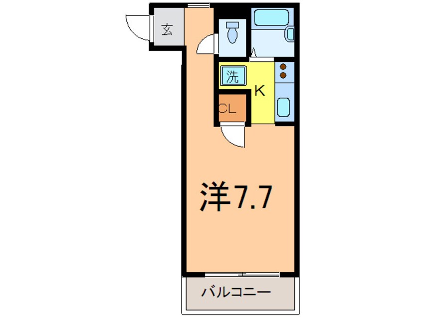 間取図 Ｌａ　Ｃｏｕｒｏｎｎｅ