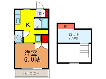 間取図 ＴＳＫ富士見ハイツ