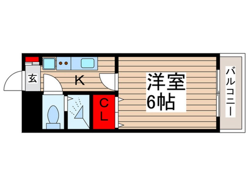 間取図 オネスティ船橋五番館