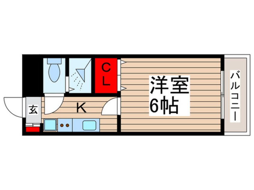 間取図 オネスティ船橋五番館