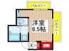 オネスティ船橋五番館 1Rの間取り