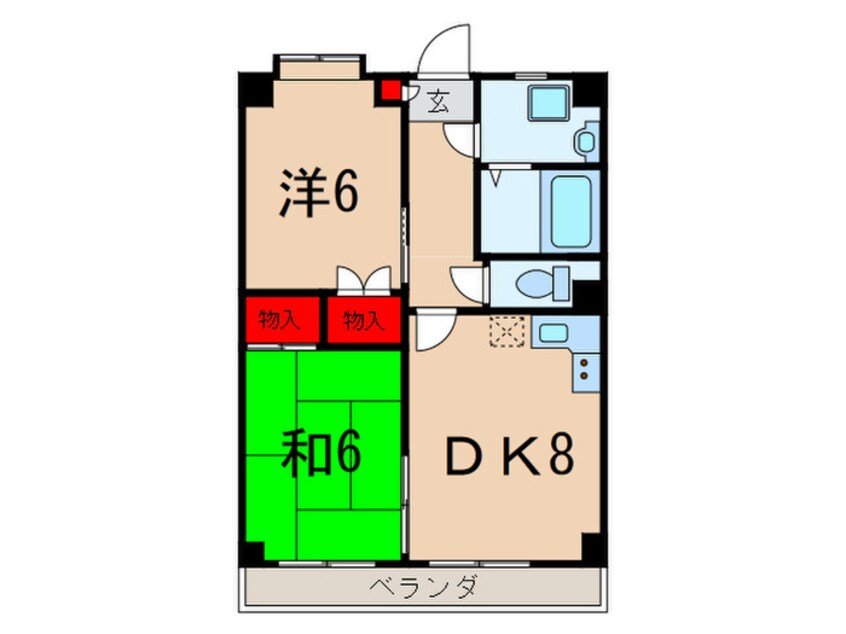 間取図 テルマール・タカセ