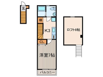 間取図 ブランド－ル成城