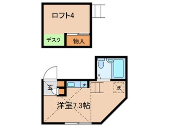 間取図 オアシス沼袋