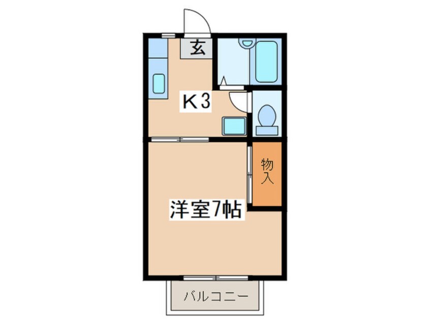 間取図 コ－トビレッジＳＨＯＫＯＨ