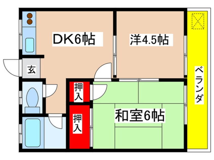 間取図 小泉ハイデンス