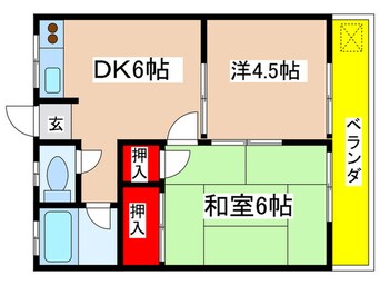 間取図 小泉ハイデンス