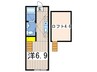 Ｂｅｇｉｎｚ横浜 1Rの間取り