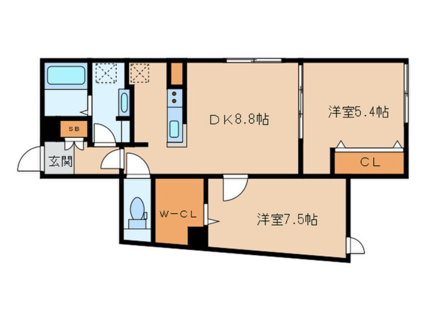 間取図 Branche阿佐ヶ谷