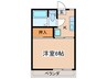 クロノス秦野東海大学前 1Kの間取り