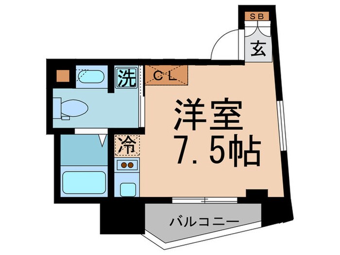 間取り図 メイクスデザイン南青山（505）