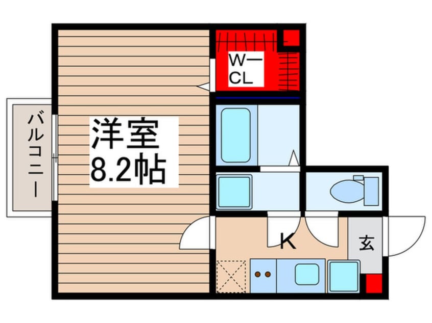 間取図 Casa　Gracia　FUJIMINO