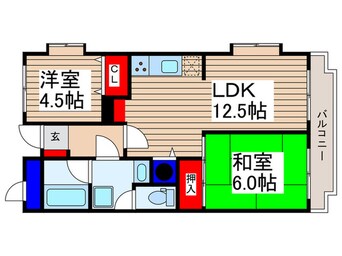 間取図 ニューライトマンション