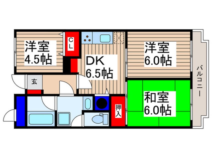 間取図 ニューライトマンション