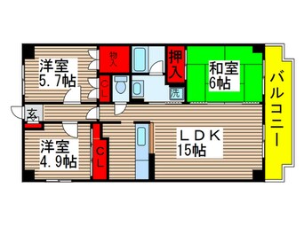 間取図 アークソシア