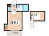 Richisse羽沢横浜国大 1Kの間取り
