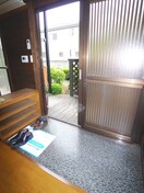 玄関 メゾン万年青