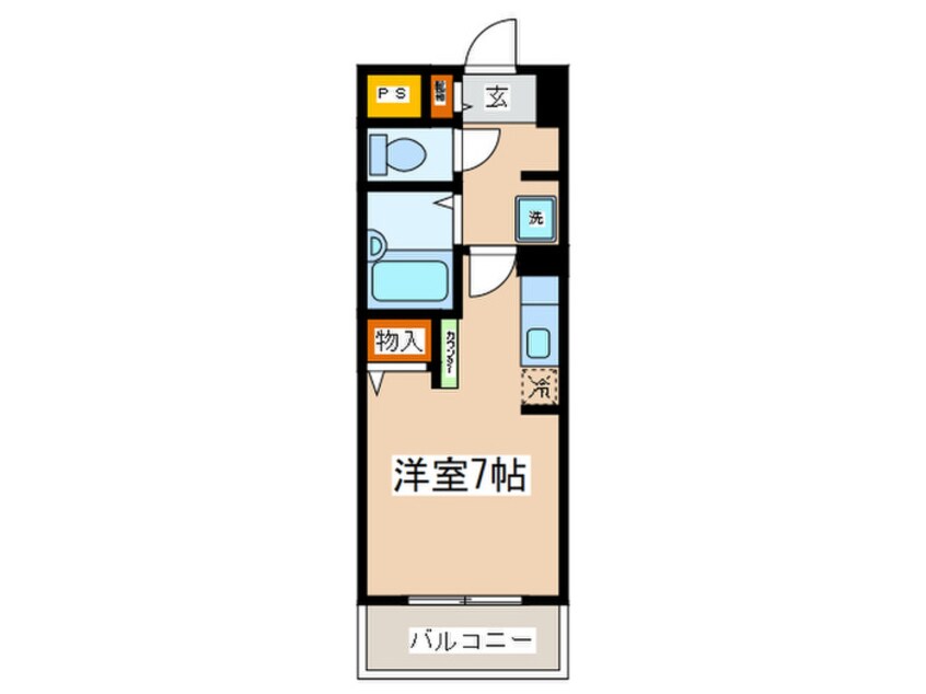 間取図 エトワ－ル海老名