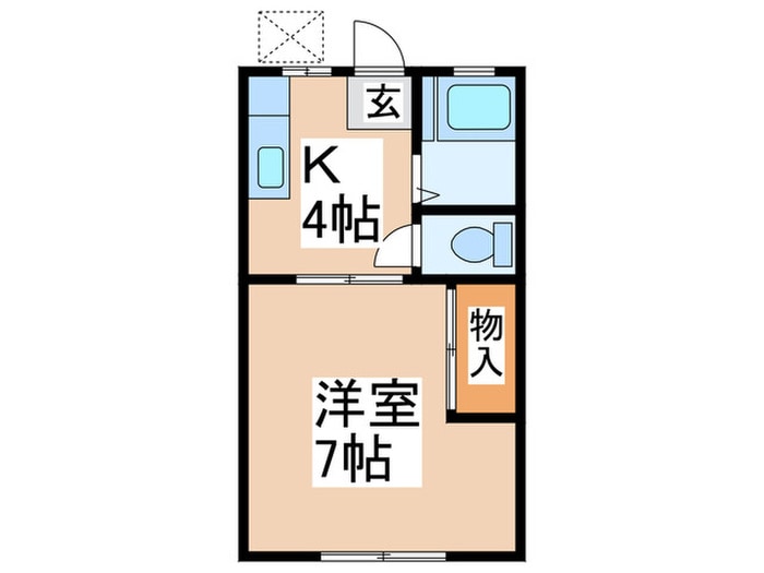 間取り図 菊地ハイツ