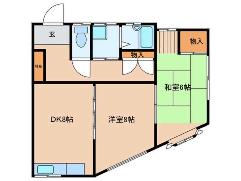 間取図 第５太陽ハイツ