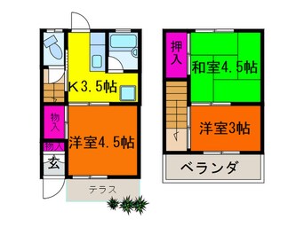 間取図 杉本荘