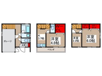 間取図 水谷東３丁目戸建