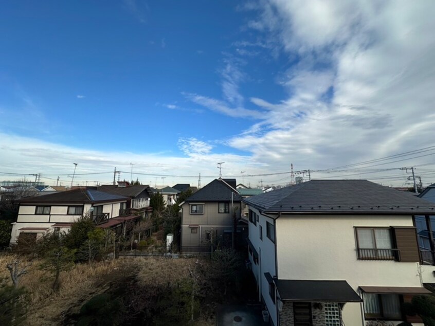 室内からの展望 QU館