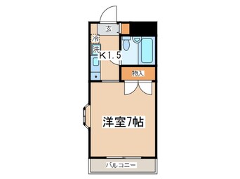 間取図 ヴェルデ多摩川