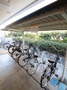 駐輪場 メイプルコ－ト