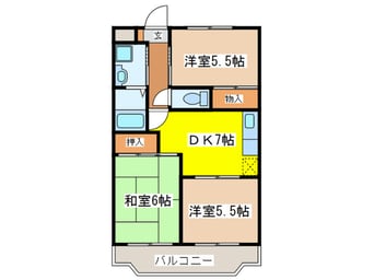 間取図 三高･橘ハイツ