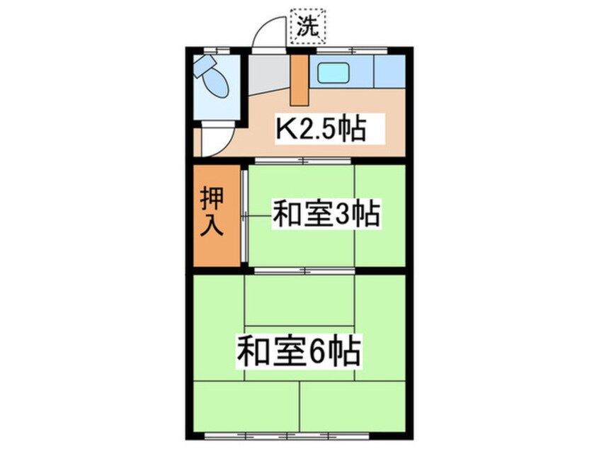 間取図 清澄荘