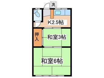 間取図 清澄荘