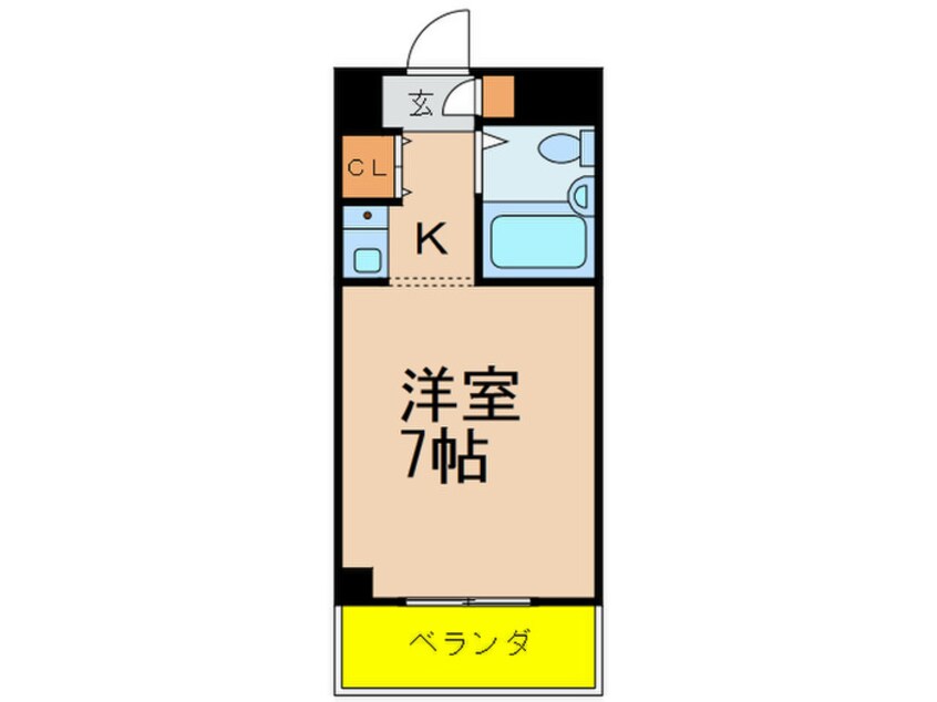 間取図 パ－クヒル用賀