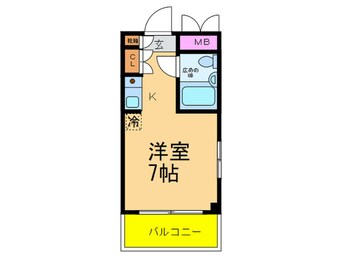 間取図 パ－クヒル用賀