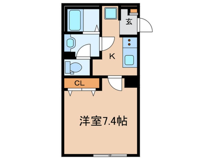 間取図 ＩＸＯ徳丸