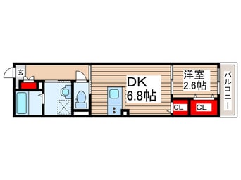 間取図 メグリオ新松戸