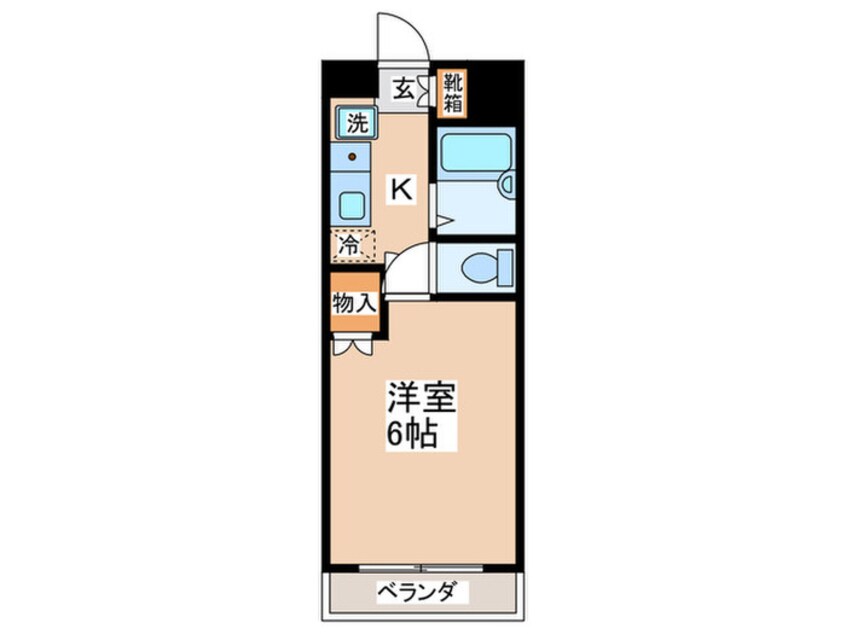 間取図 クイーンズタウン